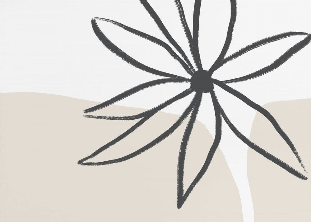 Flower and Cream | Canvas