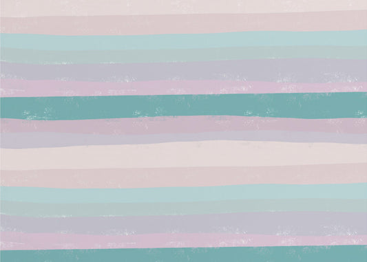 Horizontal Stripes In Soothing Tones | Wallpaper