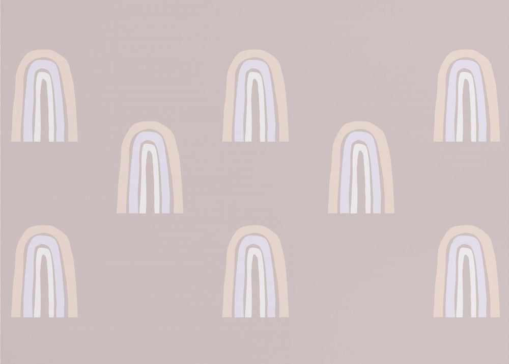 Pastel Arches Pattern | Canvas