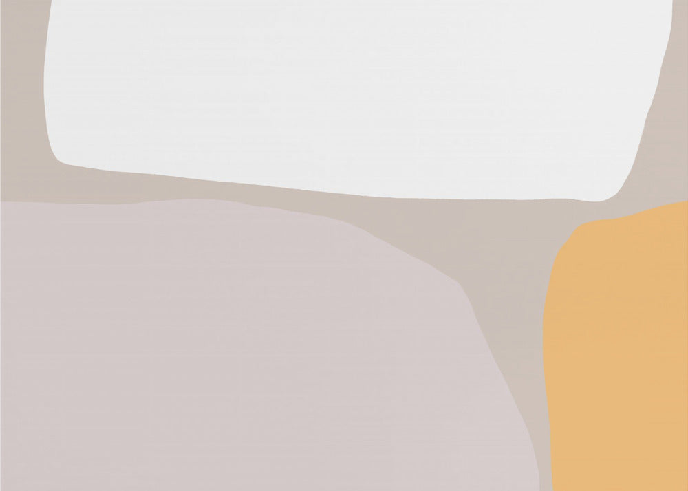 Soft Geometric Harmony | Canvas