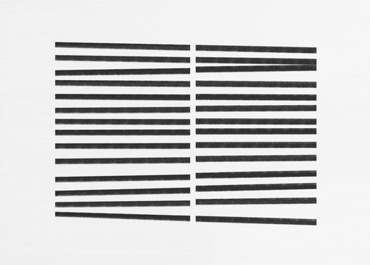 Parallel Black Lines | Canvas
