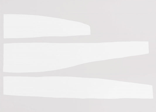 Minimalist White Shapes | Canvas