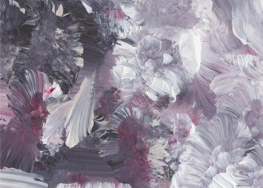 Floral Impressionist Brushstrokes | Wallpaper