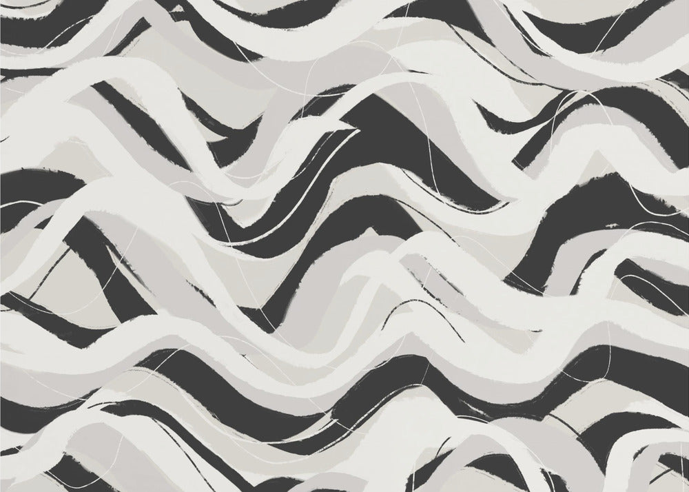 Monochrome Waves | Poster