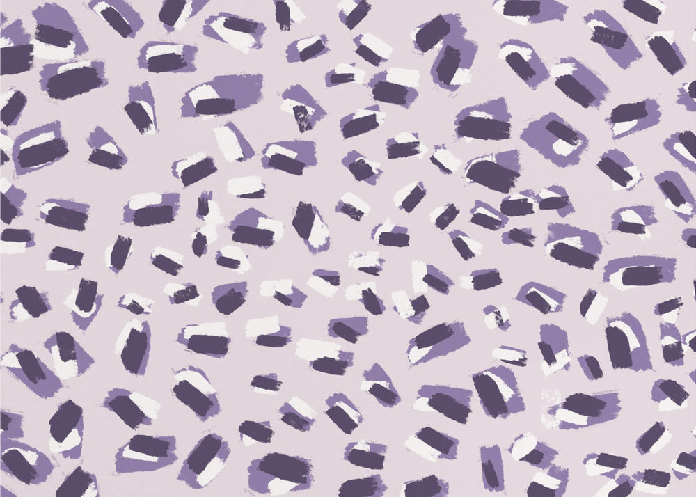 Purple Brush Dance | Wallpaper
