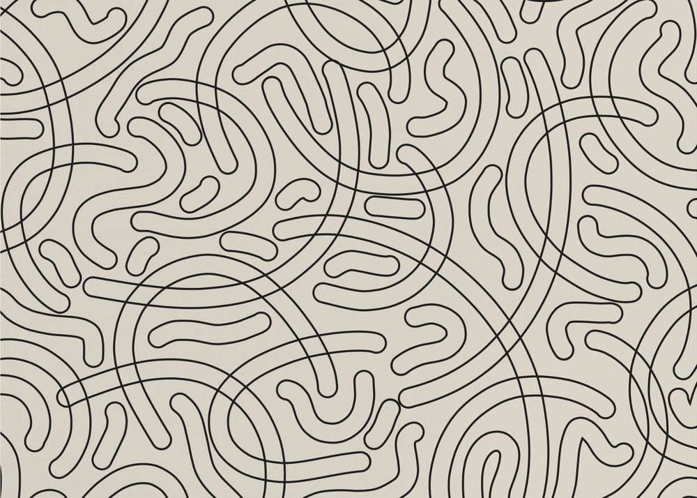 Loopy Labyrinth Lines | Poster