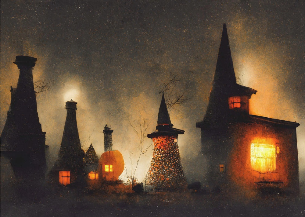 Haunted Glowscape | Poster