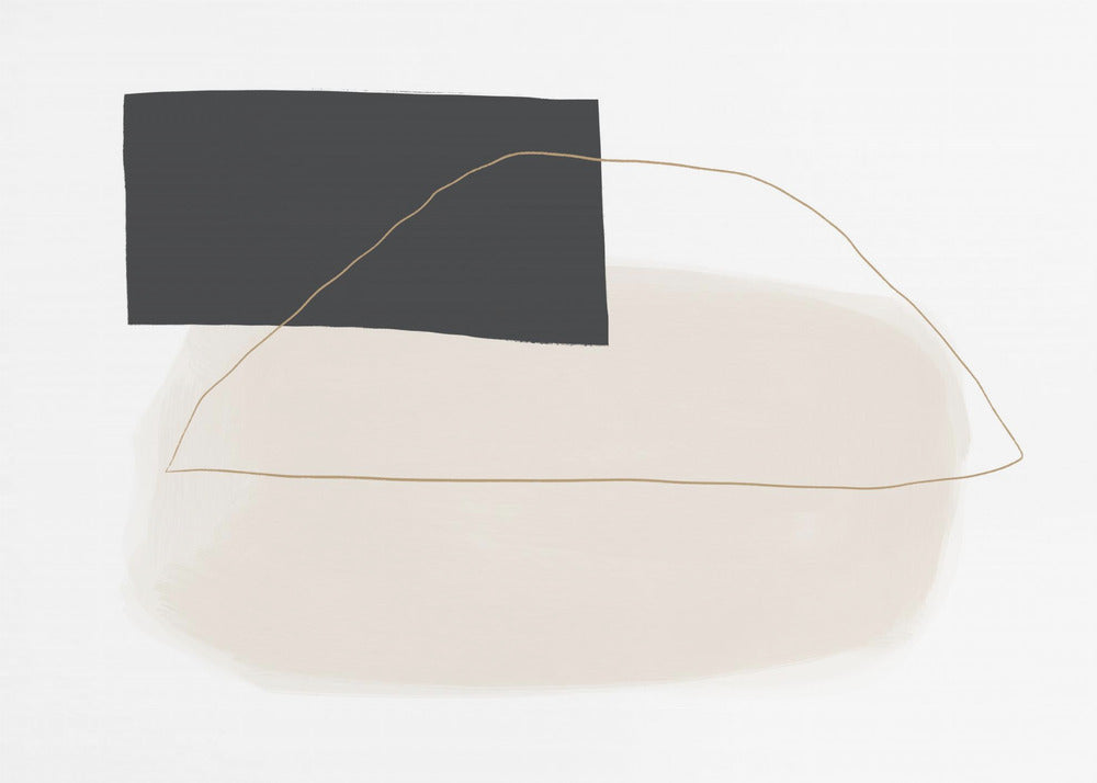 Geometric Shapes and Muted Tones | Canvas