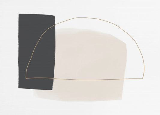 Curved Simplicity | Canvas