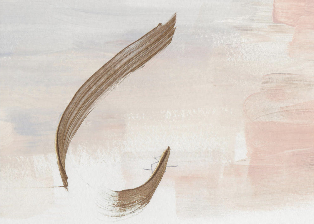 Gentle Brushstrokes in Earthy Tones | Wallpaper