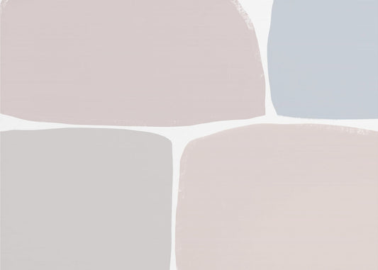 Pastel Tones with Geometric Shapes | Wallpaper