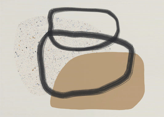 Organic Shapes And Earthy Tones | Wallpaper