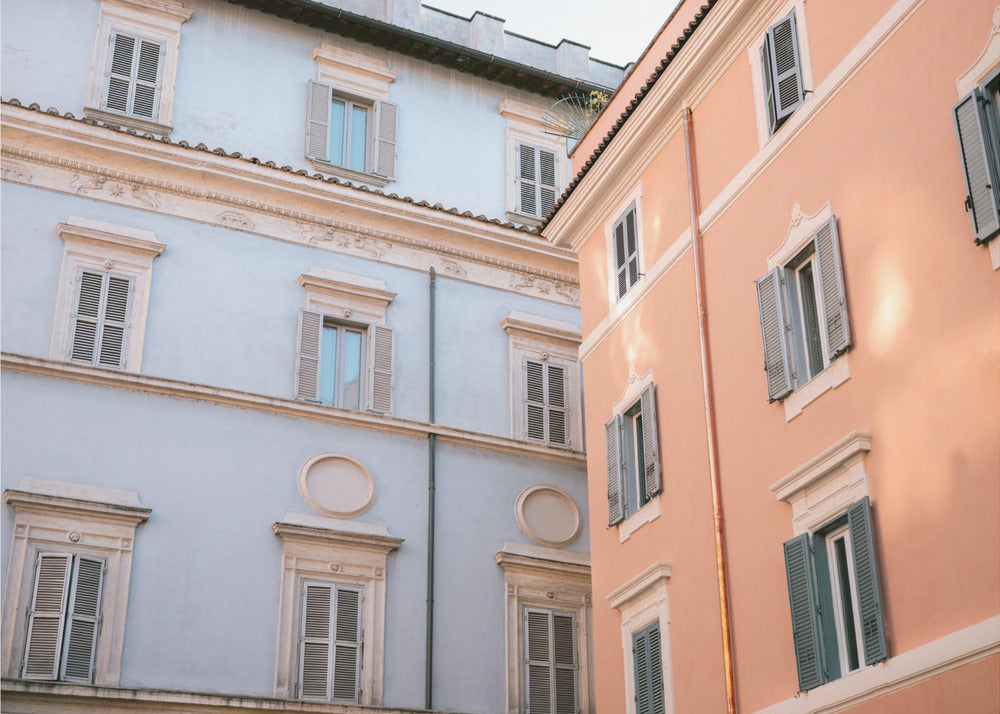 Trastevere in Lilac and Pink | Poster