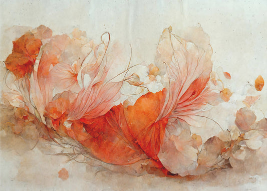 Ethereal Petals | Wallpaper