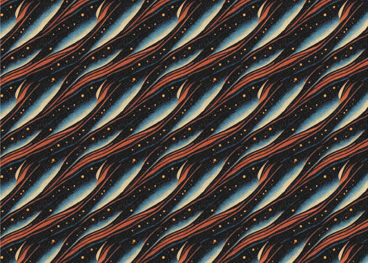 Galactic Wavescape | Wallpaper