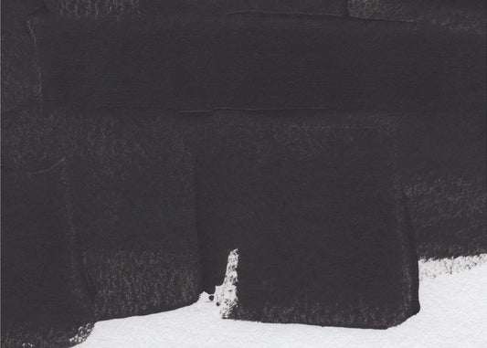 Deep Charcoal Dream | Canvas