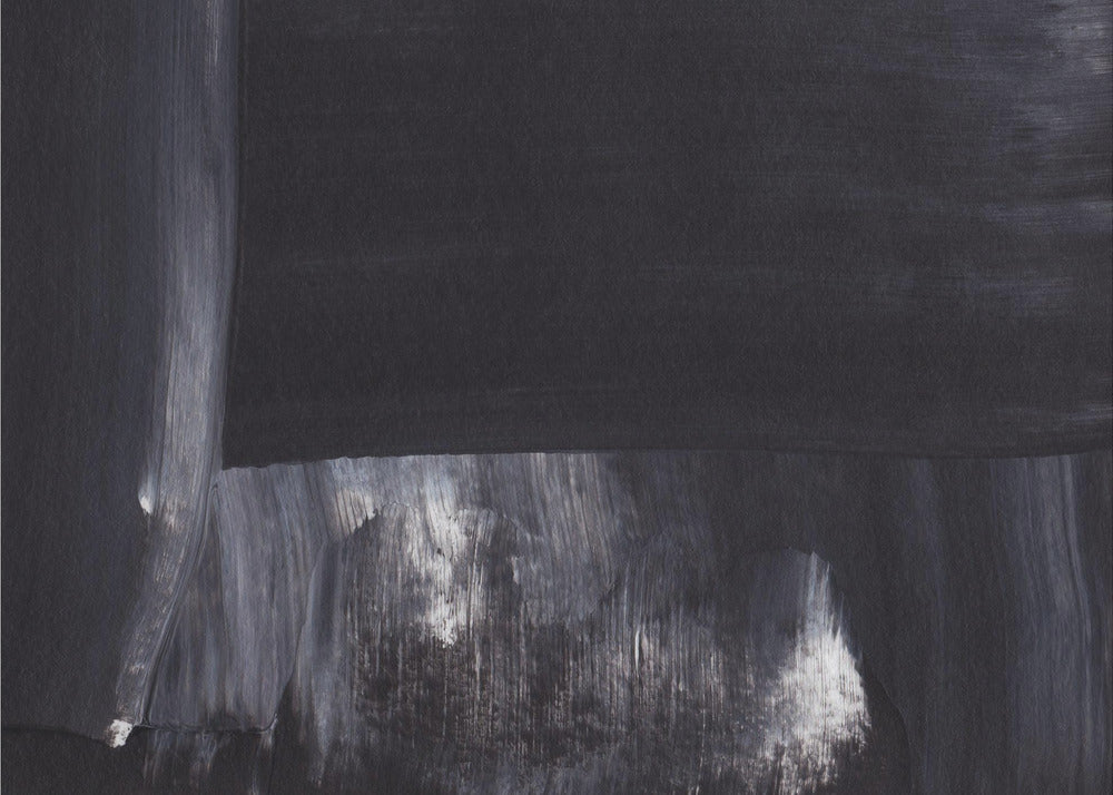 Monochrome Tones With Sweeping Brushstrokes | Canvas