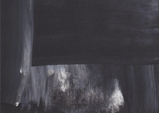 Monochrome Tones With Sweeping Brushstrokes | Canvas