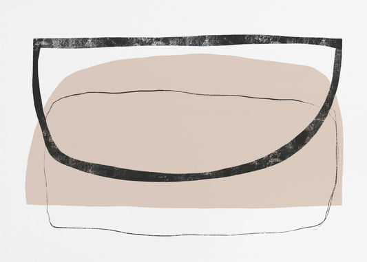 Geometric Shapes And Neutral Tones | Wallpaper