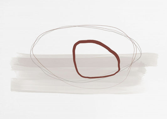 Minimalist Composition With Intersecting Lines | Wallpaper