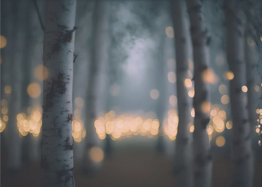 Enchanted Glow Forest | Wallpaper