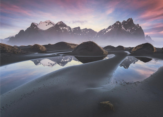 Glowing Vestrahorn | Poster