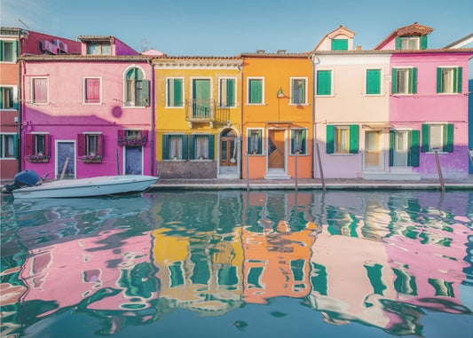 Colored Burano | Canvas