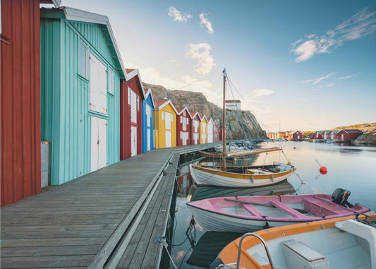 Colored Harbour | Poster