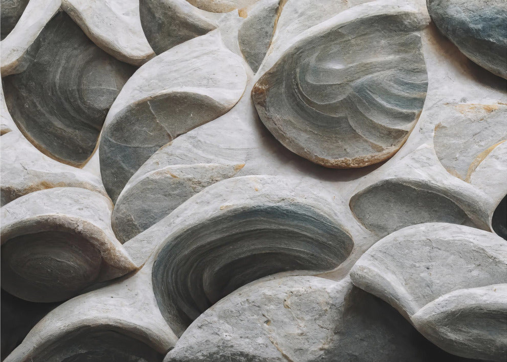 Stone Petal Harmony | Wallpaper