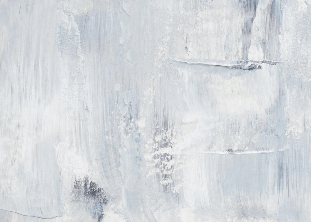 Brushstrokes In Soft Gray And White Tones | Wallpaper
