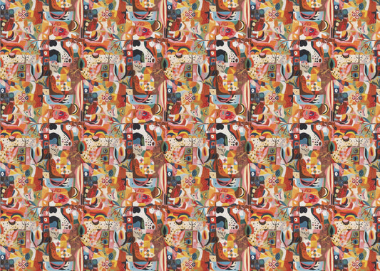 Vibrant Mosaic Flow | Wallpaper