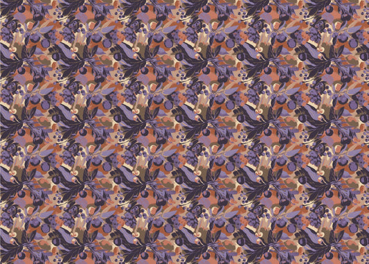 Purple Garden Rhythm | Canvas