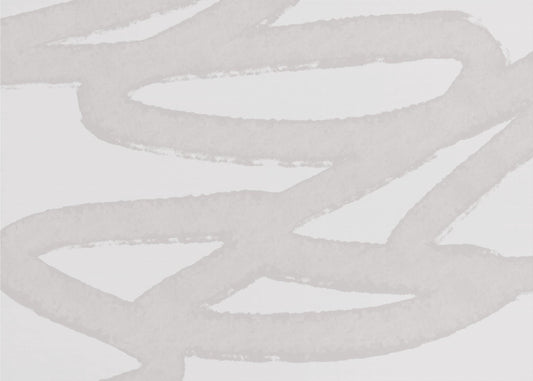 White Brushstroke Patterns | Poster