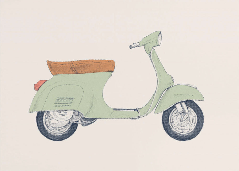Vespa Print | Canvas
