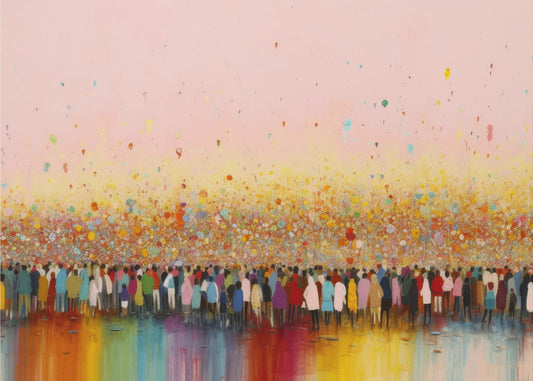 Vibrant Gathering | Wallpaper