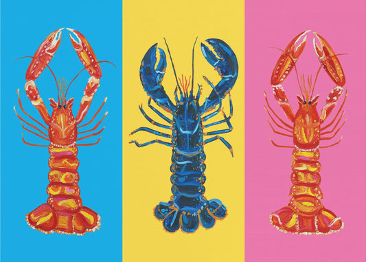 Lobster Langoustines Pop Art | Poster