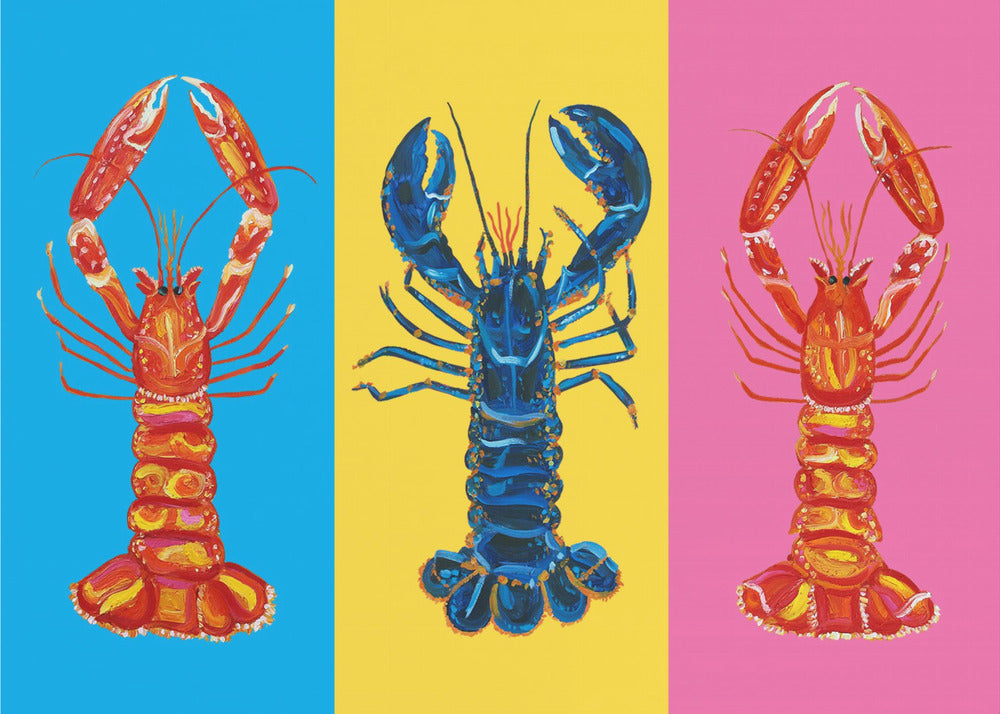 Lobster Langoustines Pop Art | Canvas