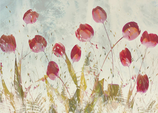 Happy tulips | Poster