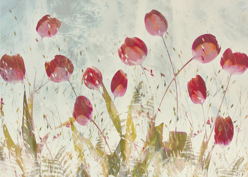 Happy tulips | Canvas