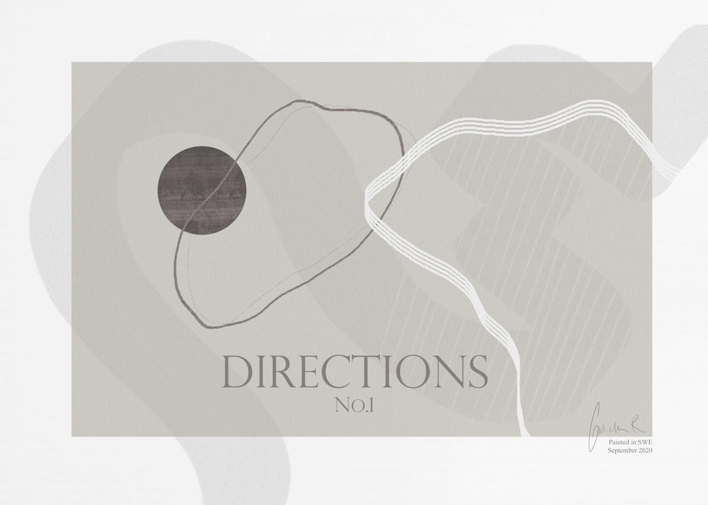 Directions | Poster