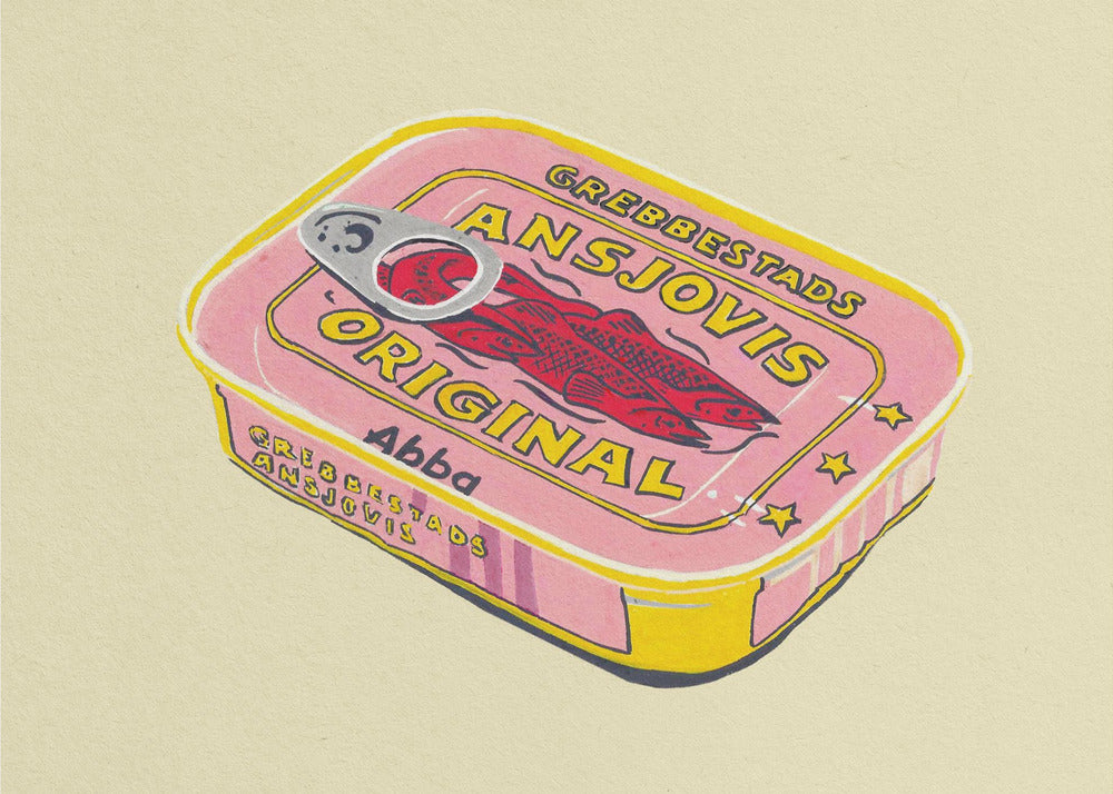 Abba Ansjovis | Canvas