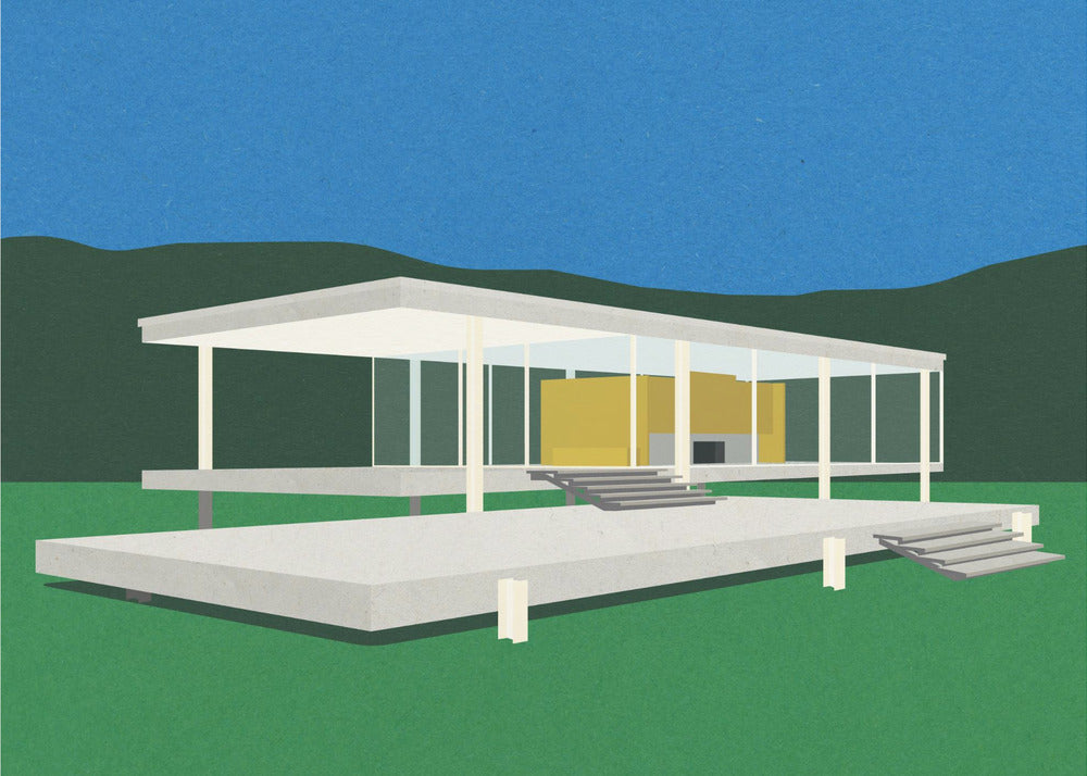 Ludwig Mies Van Der Rohe Farnsworth House | Poster