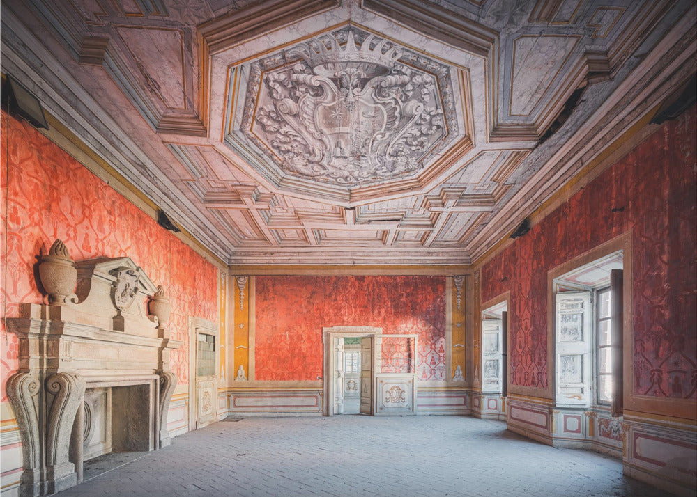 Abandoned Red Room | Wallpaper