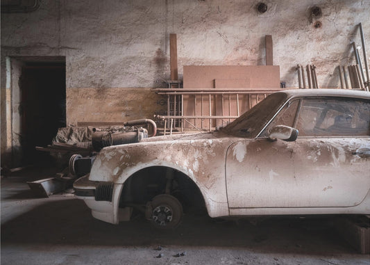 Dusty Porsche | Poster