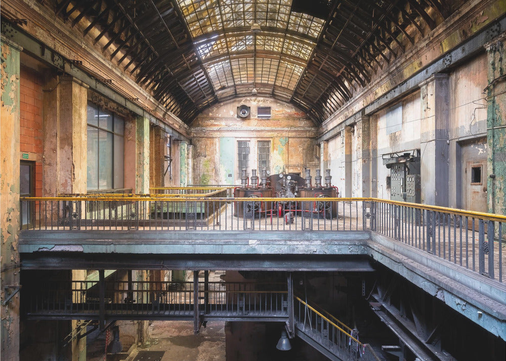 Industrial Hall in Decay | Canvas