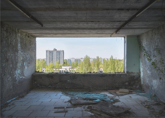View at Pripyat in Chernobyl | Poster