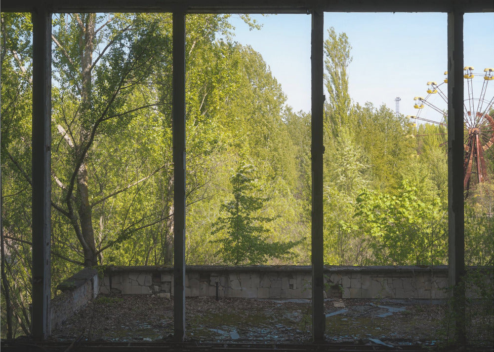 Ferris Wheel in Pripyat Chernobyl | Poster