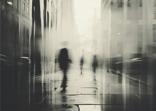 Ghostly City Stroll | Poster