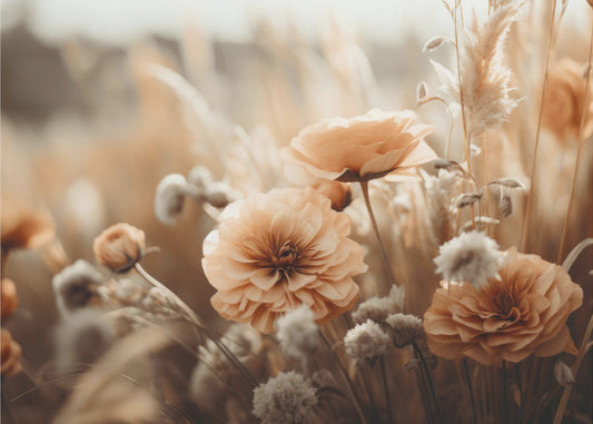 Golden Blossom Glow | Poster