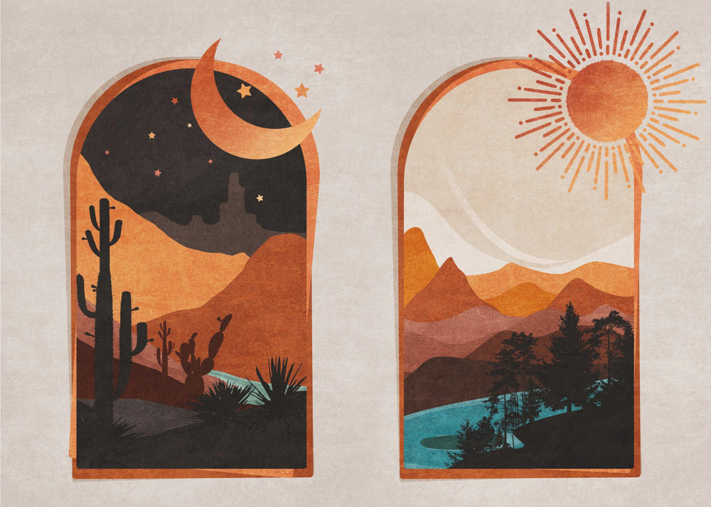 Desert's Dawn &amp; Dusk | Canvas